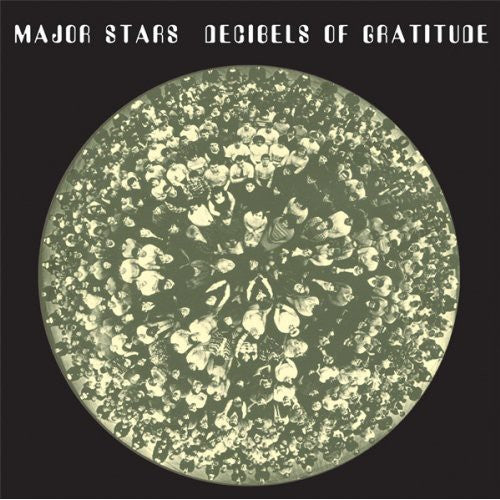 the album cover for Major Stars - Decibels of Gratitude