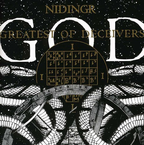 the album cover for Nidingr - Greatest of Deceivers