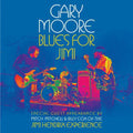 the album cover for Gary Moore - Blues For Jimi: Live In London [Blue 2 LP]
