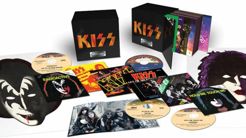 the album cover for KISS - The Casablanca Singles [29 CD Single]