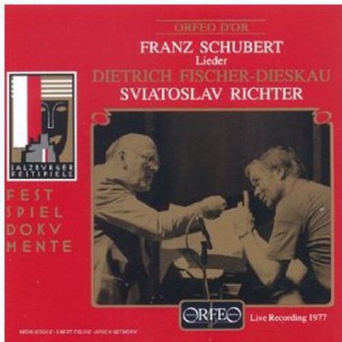the album cover for Schubert / Fischer-Dieskau - Lieder