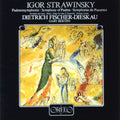 the album cover for DIETRICH FISCHER-DIESKAU - Symphony Of Psalms