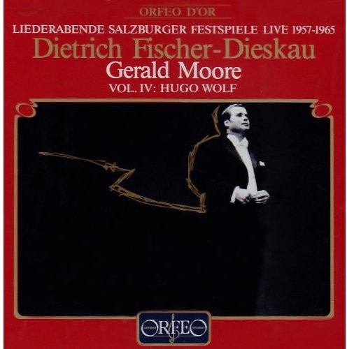 the album cover for Wolf / Fischer-Dieskau / Moore - Morike-Lieder / Salzburg Festival 1961