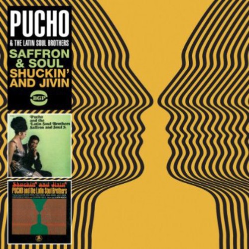 the album cover for Pucho & The Latin Soul Brothers - Saffron & Soul/Shuckin' & Jivin' [Import]