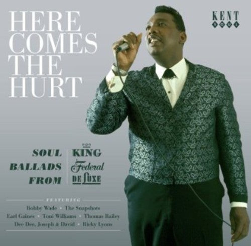 the album cover for Here Comes The Hurt-Soul Ballads From King - Here Comes The Hurt-Soul Ballads From King [Import]