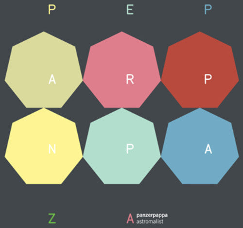 the album cover for Panzerpappa - Astromalist