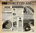 the album cover for Oh No - Disrupted Ads