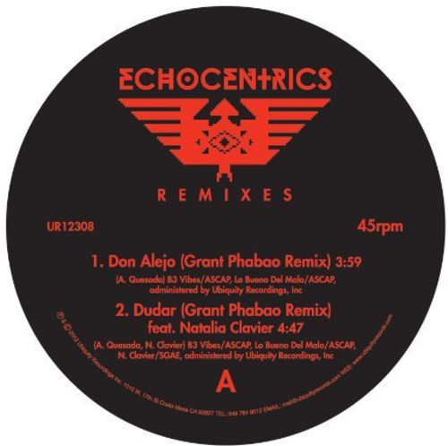 the album cover for Echocentrics - The Echocentrics Remixes