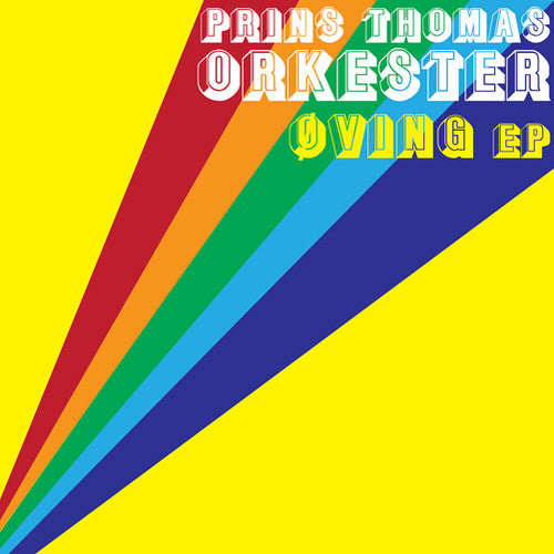 the album cover for Prins Thomas Orkester - Oving