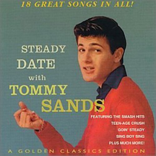the album cover for Tommy Sands - Steady Date with Tommy Sands