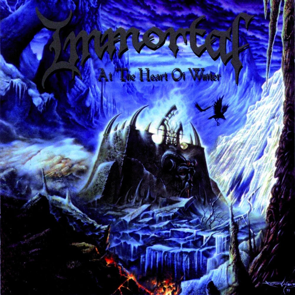 the album cover for Immortal - At the Heart of Winter
