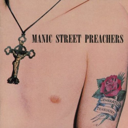 the album cover for Manic Street Preachers - Generation Terrorists [Import]