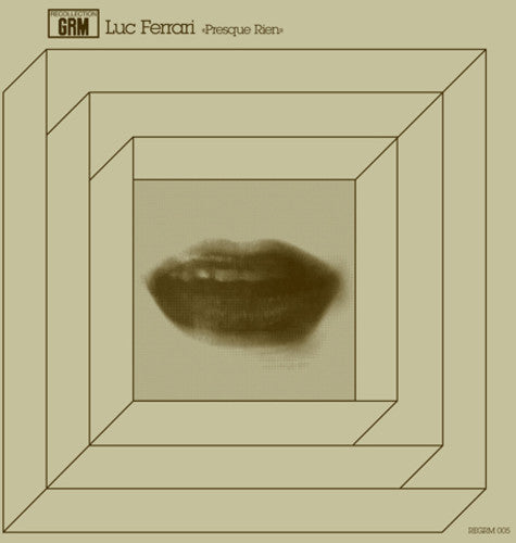 the album cover for Luc Ferrari - Presque Rien
