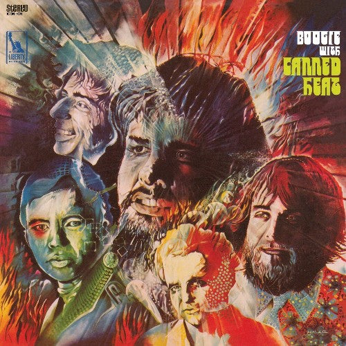 the album cover for Canned Heat - Boogie with Canned Heat