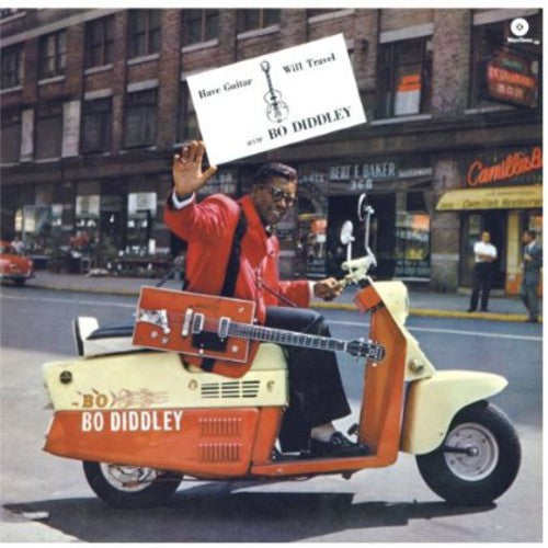 the album cover for Bo Diddley - Have Guitar Will Travel [Import]