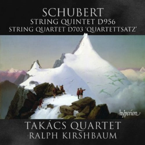the album cover for Schubert / Kirshbaum / Takacs Quartet - String Quintet D956