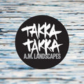 the album cover for Takka Takka - A.M. Landscapes