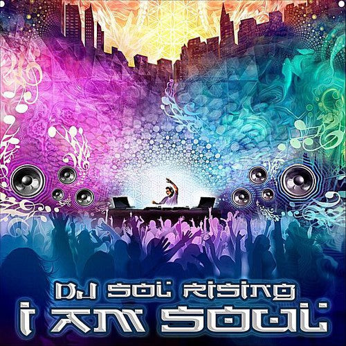 the album cover for Dj Sol Rising - I Am Soul