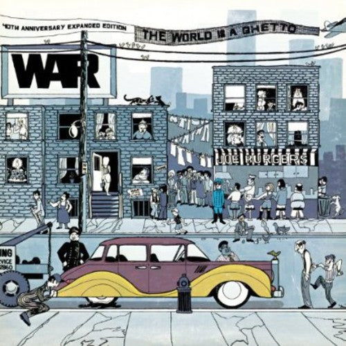 the album cover for War - The World Is A Ghetto: 40th Anniversary Expanded Edition
