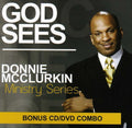 the album cover for Donnie Mcclurkin - God Sees