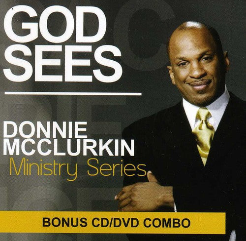 the album cover for Donnie Mcclurkin - God Sees
