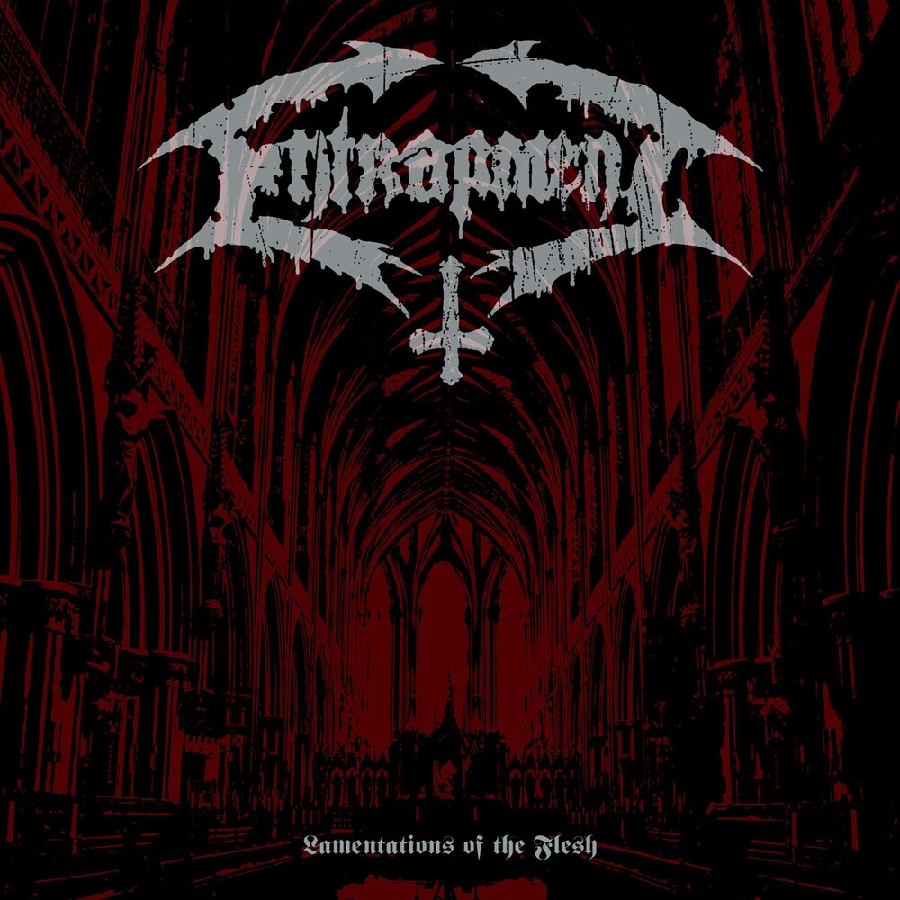 the album cover for Entrapment - Lamentations of the Flesh