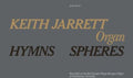 the album cover for Keith Jarrett - Hymns / Spheres