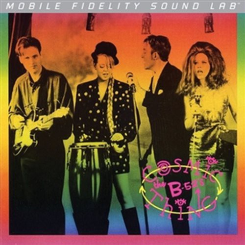 the album cover for The B-52's - Cosmic Thing [Numbered Limited Edition]