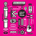 the album cover for Mike Doughty - Live at Ken's House