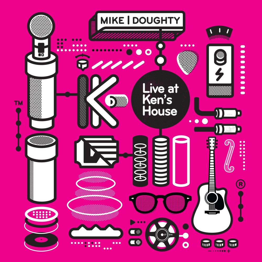 the album cover for Mike Doughty - Live at Ken's House