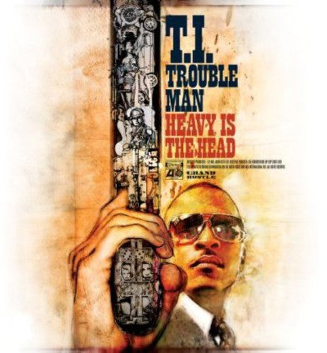 the album cover for T.I. - Trouble Man: Heavy Is the Head