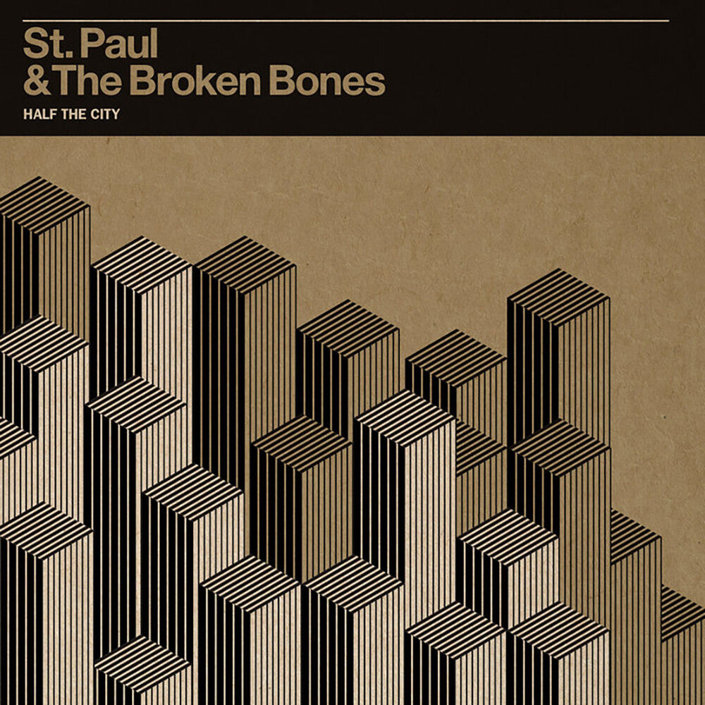 the album cover for St. Paul & The Broken Bones - Half The City [Vinyl]