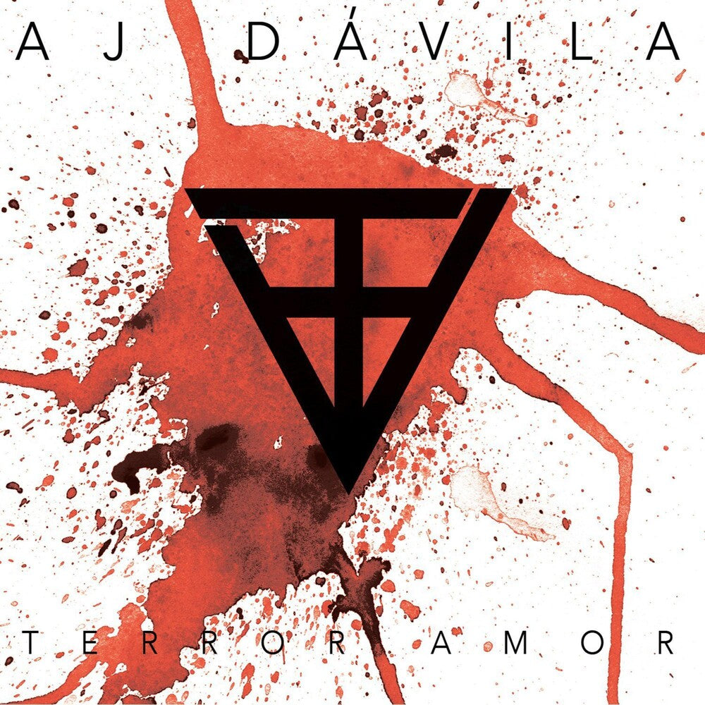 the album cover for Aj Davila - Terror Amor