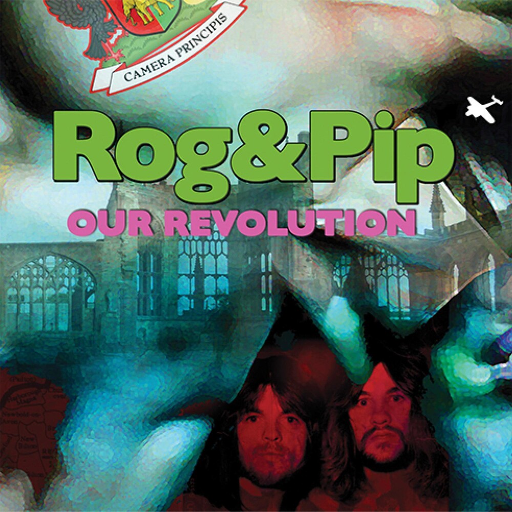 the album cover for Rog & Pip - Our Revolution
