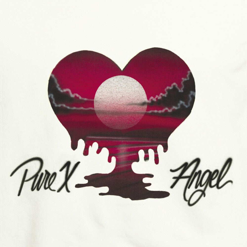 the album cover for Pure X - Angel