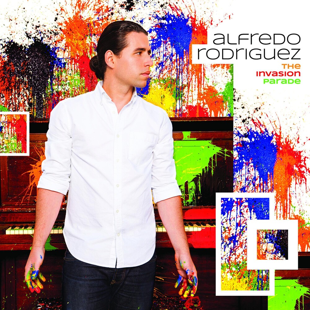 the album cover for Alfredo Rodriguez & Los Acerek - The Invasion Parade