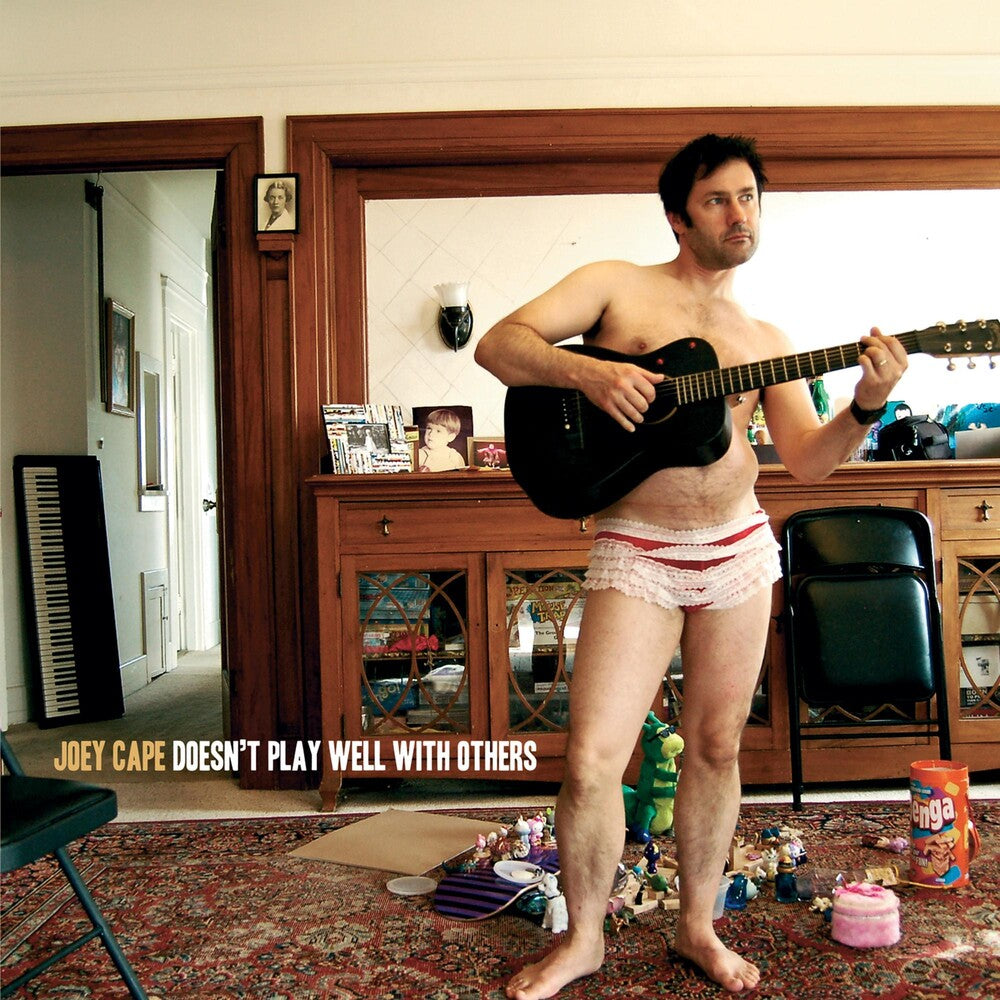 the album cover for Joey Cape - Doesn't Play Well With Others [Vinyl]