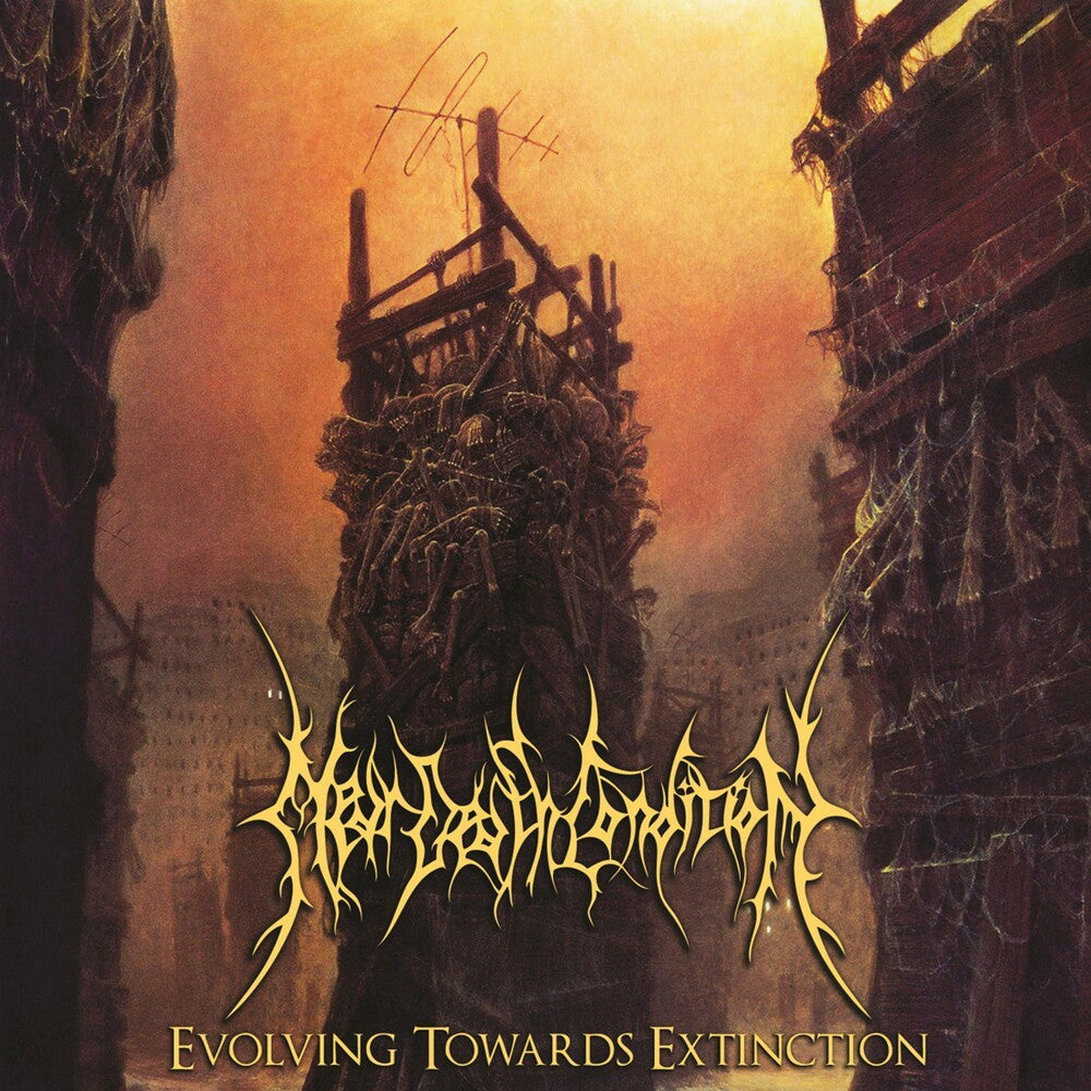 the album cover for Near Death Condition - Evolving Towards Extinction
