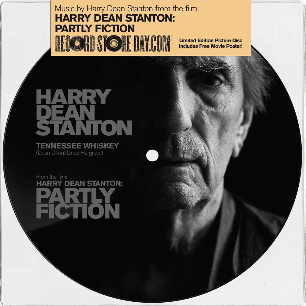the album cover for Harry Dean Stanton  - Partly Fiction