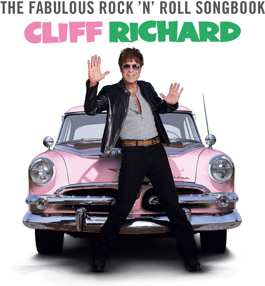 the album cover for Cliff Richard - Fabulous Rock N' Roll Songbook
