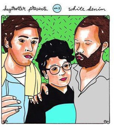 the album cover for White Denim / Maps & Atlases - Daytrotter Vinyl Series No. 5