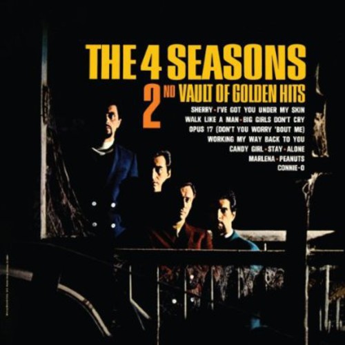 the album cover for Frankie Valli & The Four Seasons - 2nd Vault of Golden Hits
