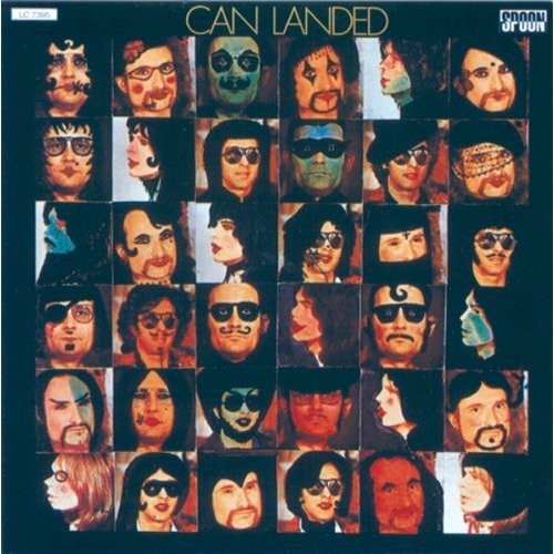 the album cover for Can - Landed