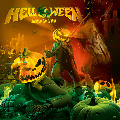 the album cover for Helloween - Straight Out of Hell: Premium Edition