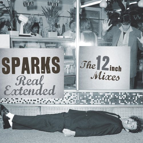 the album cover for Sparks - Real Extended:12 Inch Mixes (1979-84) [Import]