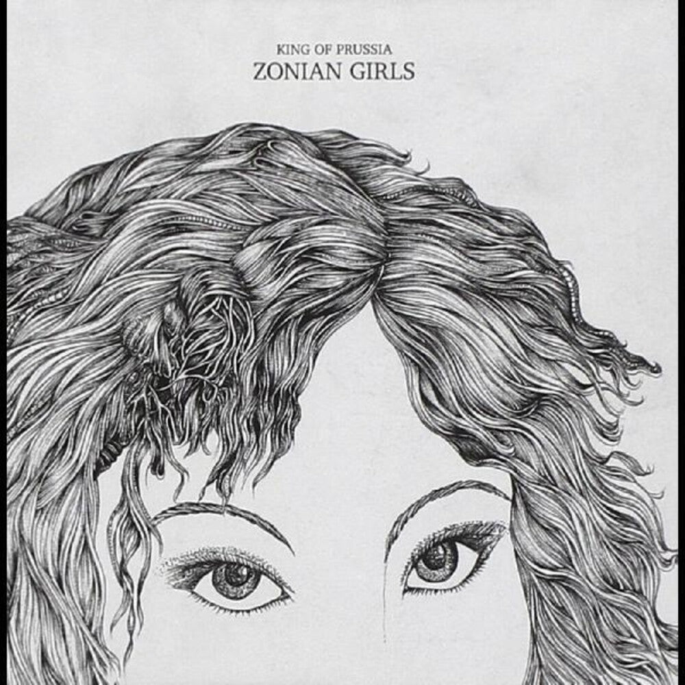 the album cover for King Of Prussia - Zonian Girls & the Echoes That Surround Us All