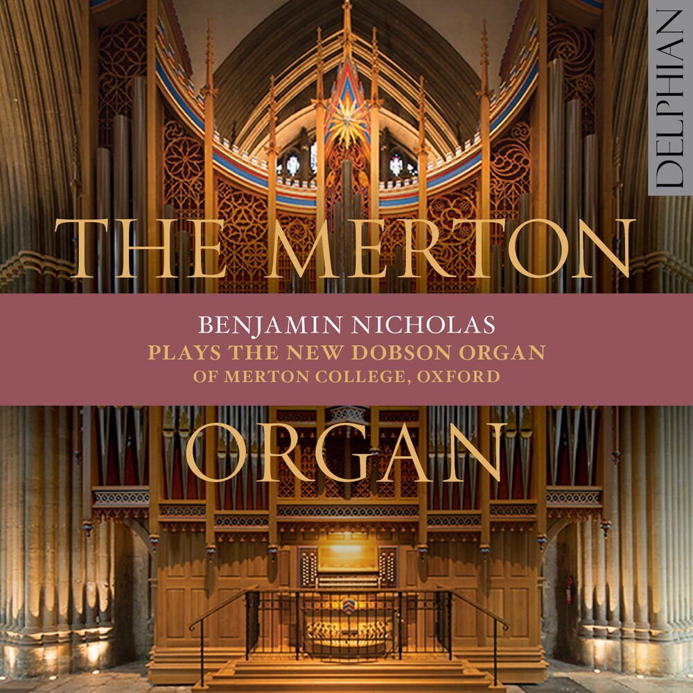 the album cover for Nicholas - Merton Organ