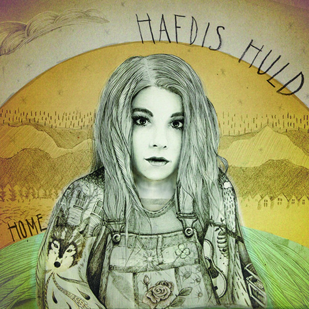 the album cover for Hafdis Huld - Home