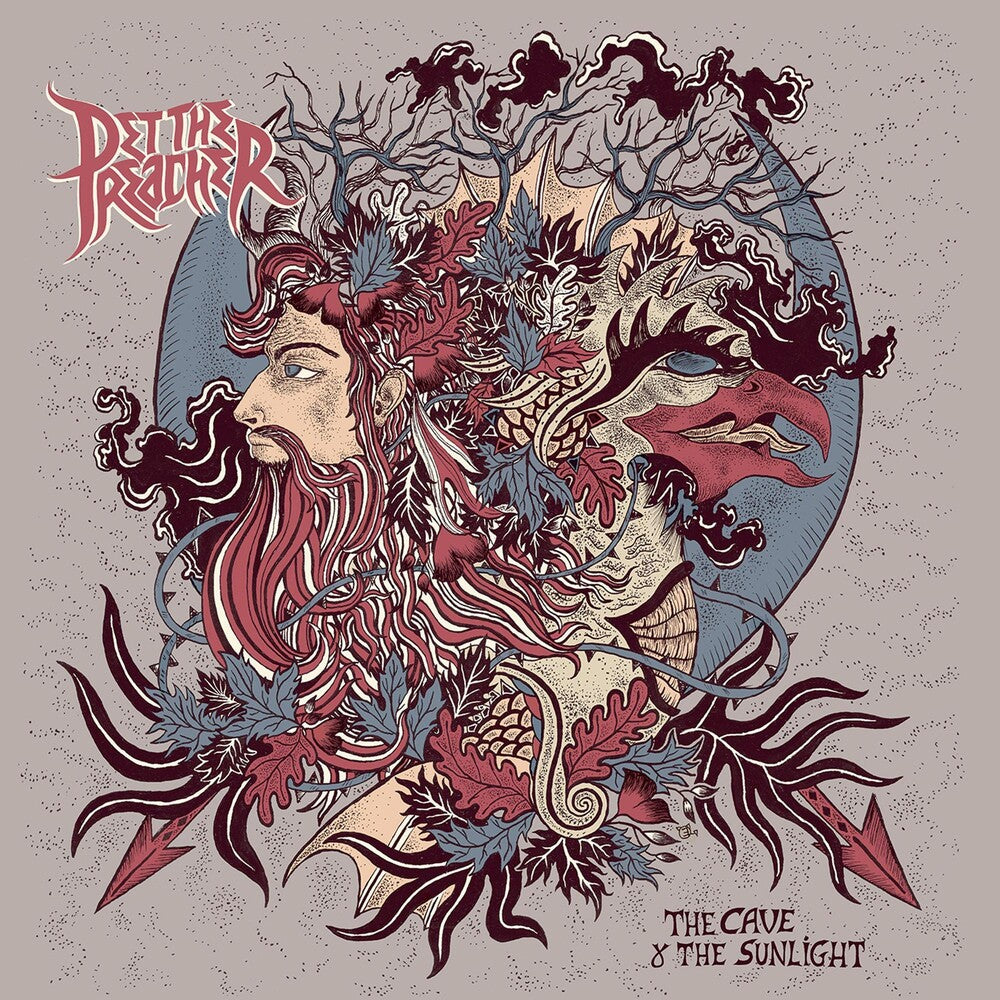 the album cover for Pet The Preacher - Cave & the Sunlight