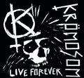 the album cover for Kromosom - Live Forever